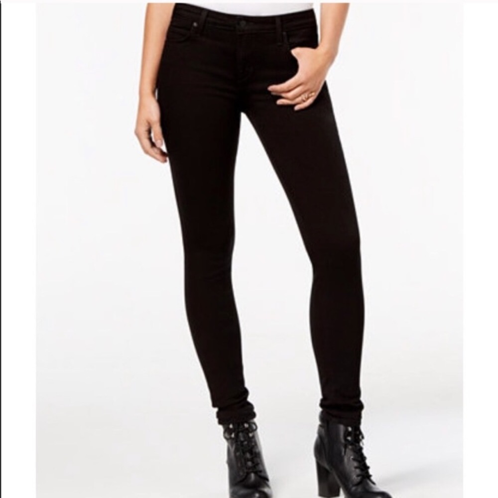Joe’s black jeans